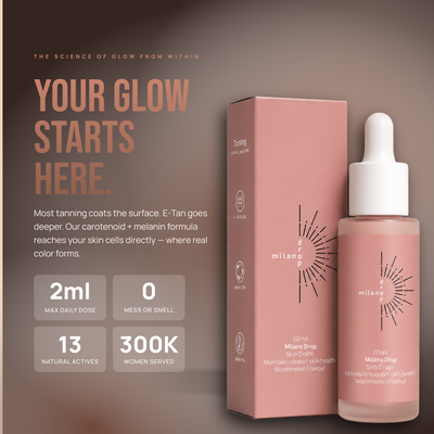 Collagen Tanning Drops – Natural Glow & Radiance Support