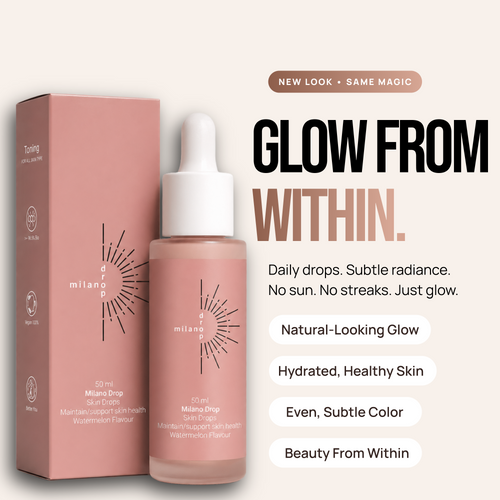 Collagen Tanning Drops – Natural Glow & Radiance Support