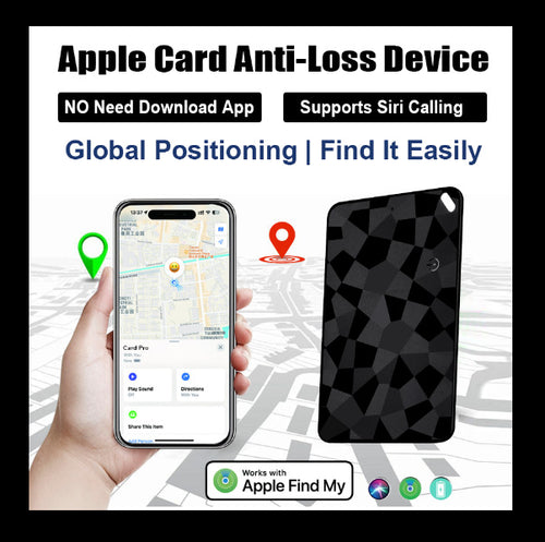 Ultra-Thin Find My Tracker Card